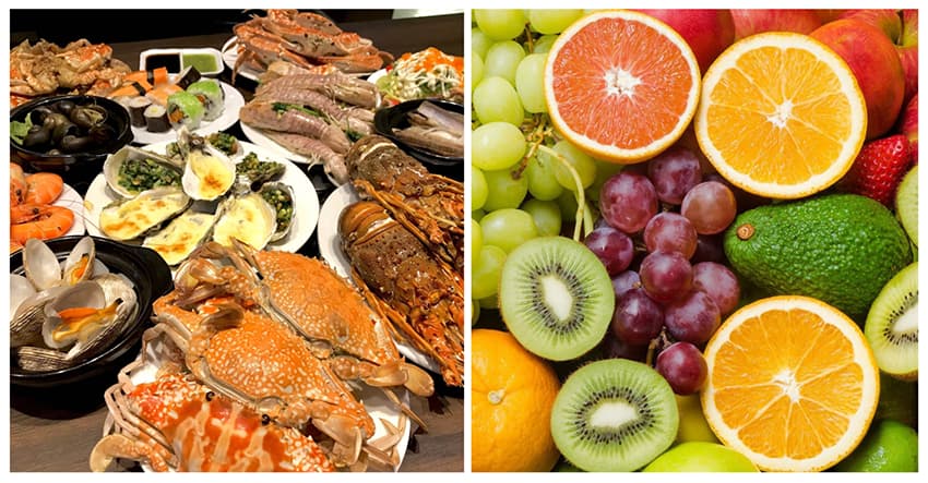 Bạn nên ăn hoa quả trước hay sau khi ăn hải sản?
