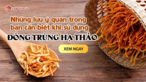 Các lưu ý quan trọng khi sử dụng đông trùng hạ thảo bạn cần biết
