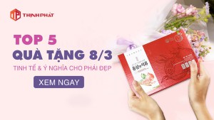 Top 5 quà tặng phụ nữ dịp 8/3 tinh tế và ý nghĩa
