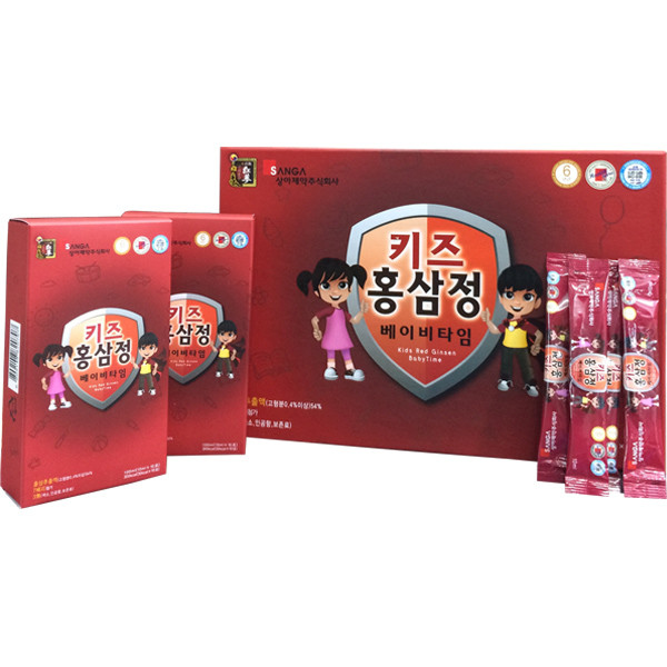 Nước hồng sâm Sanga Baby Hàn Quốc dành cho trẻ em hộp 30 gói - 8809148820707