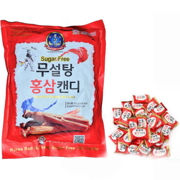 Kẹo hồng sâm Hàn Quốc không đường 365 500g -8809259660360
