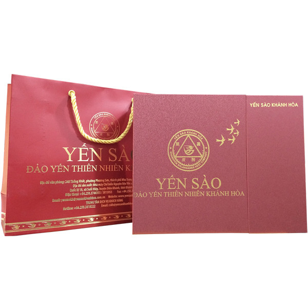 Tổ Yến Sào Khánh Hòa mẫu hộp quà tặng đặc biệt 100g - 014GS