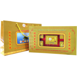 Tổ Yến Sào Khánh Hòa tinh chế hộp quà tặng 5 hộp 3g - 011G