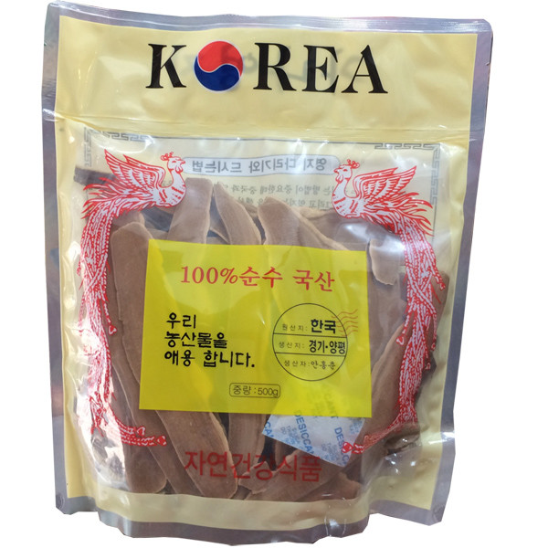 Nấm linh chi đỏ Hàn Quốc thái lát bịch 500g - 8809271120163
