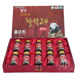 Nước nhung hươu thảo dược Hàn Quốc 10 chai x 100ml