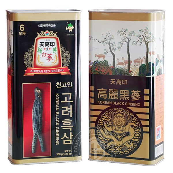 Hắc Sâm củ khô Hàn Quốc hộp 300g