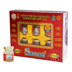 Yến Sào Sanest Khánh Hòa không đường hộp 6 lọ - 89360077080450