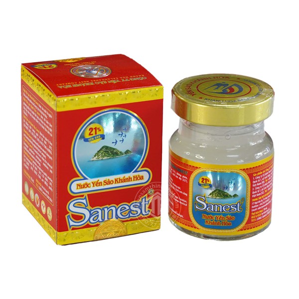 Yến Sào Khánh hòa sanest có đường lọ 70ml - Mua số lượng nhiều giá liên hệ - 8936007090023