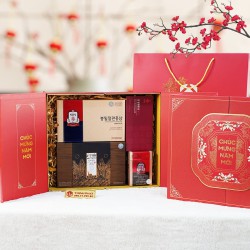 Hộp Quà Xuân Trường Thọ - Set 37 - Hộp quà tặng tết cao cấp Xuân Bính Ngọ 2026