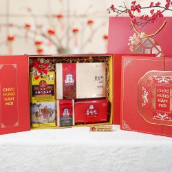 Hộp Quà Xuân Trường Thọ - Set 52 - Hộp quà tặng tết cao cấp Xuân Bính Ngọ 2026