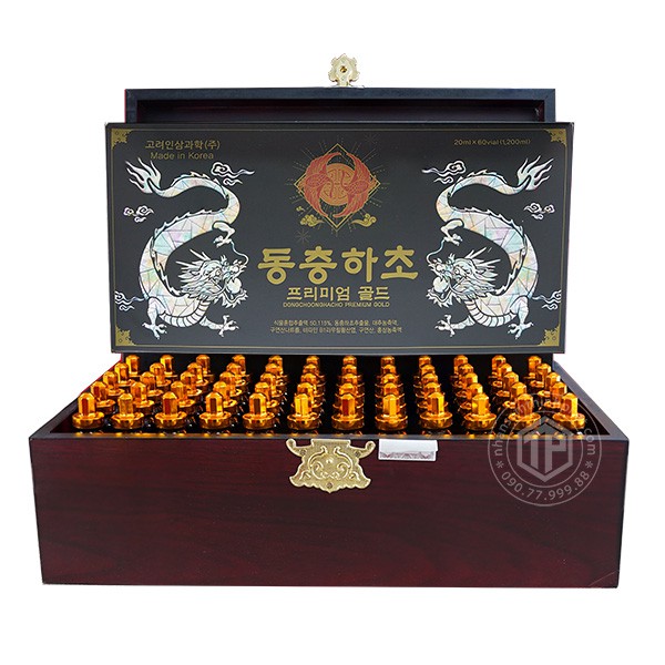 Nước đông trùng hạ thảo Hàn Quốc 60 ống chính hãng