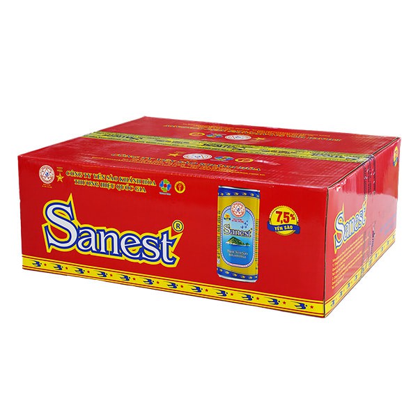 Nước yến Sanest thùng 30 lon - nước yến cao cấp - 8936007081181