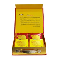 Bánh trung thu Yến Sào hộp 4 bánh x 200gr (2 thập cẩm, 2 nhân mềm)