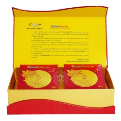 Bánh trung thu Yến Sào thập cẩm hộp 2 bánh x 200gr