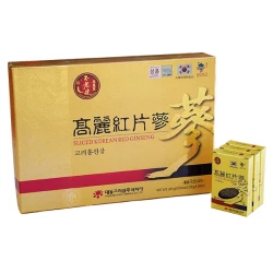 Hồng sâm khô thái lát Daedong Hàn Quốc 200g 10 hộp nhỏ