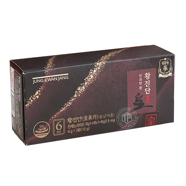Viên hồng sâm linh đan Chính phủ Hàn Quốc Jung Kwan Jang KGC hộp 3 viên