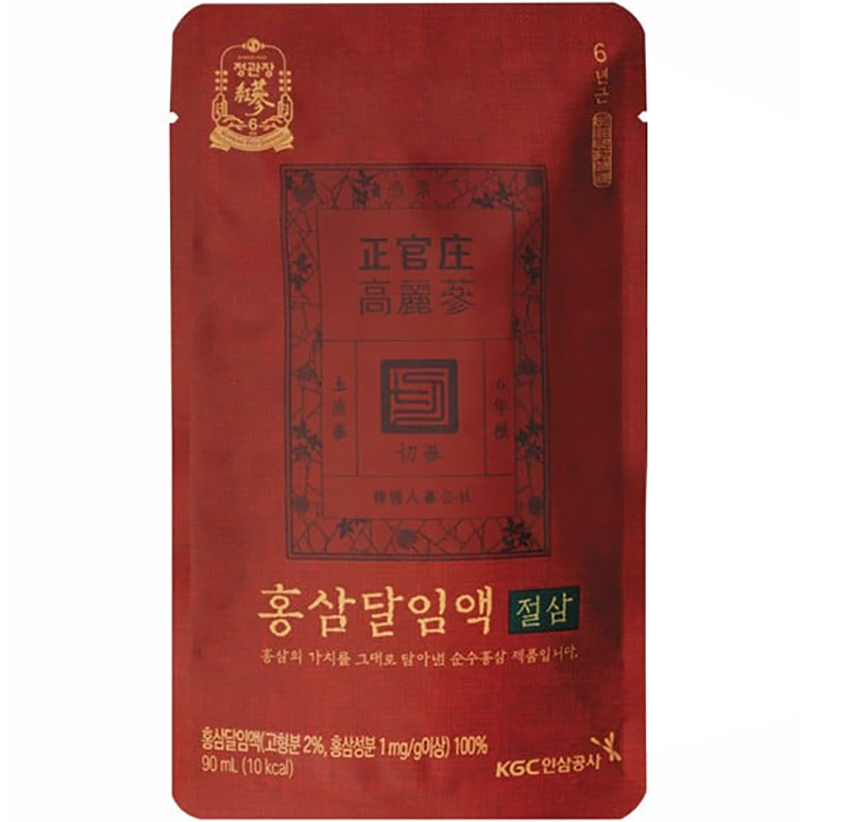 Nước hồng sâm nguyên chất thượng hạng KGC Jung Kwan Jang Pure Extract hộp 30 gói x 90ml