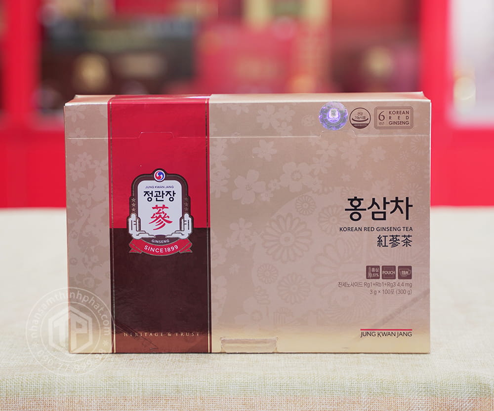 Trà hồng sâm KGC hộp 100 gói sâm Chính phủ Hàn Quốc Jung Kwan Jang 