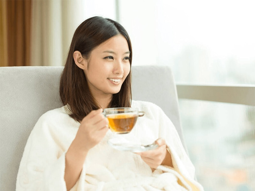 Người trưởng thành có thể uống trà sâm mỗi ngày để chăm sóc sức khỏe