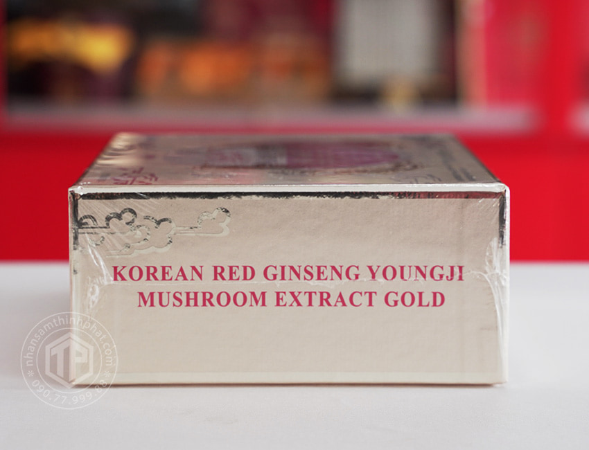 Cao hồng sâm linh chi Hàn Quốc Gold hộp 2 lọ x 300g