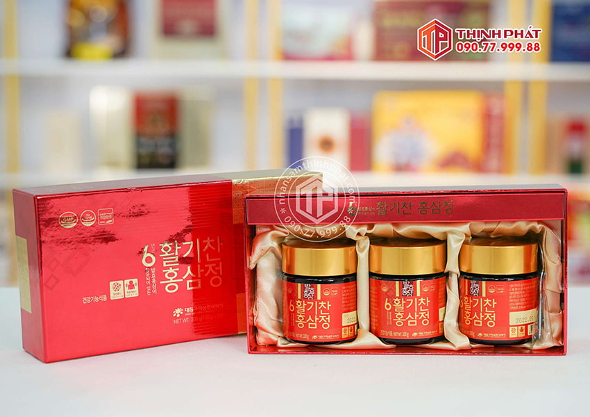 Cao hồng sâm Deadong Hàn Quốc hộp 3 lọ x 100g