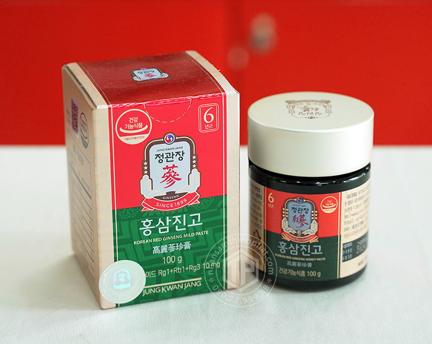 Tinh chất cao hồng sâm mật ong sâm chính phủ KGC 100g