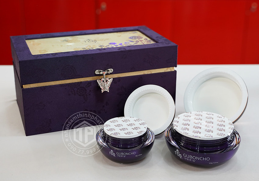 Hộp quà tặng kem dưỡng da ban đêm cao cấp Hàn Quốc Guboncho Night Cream