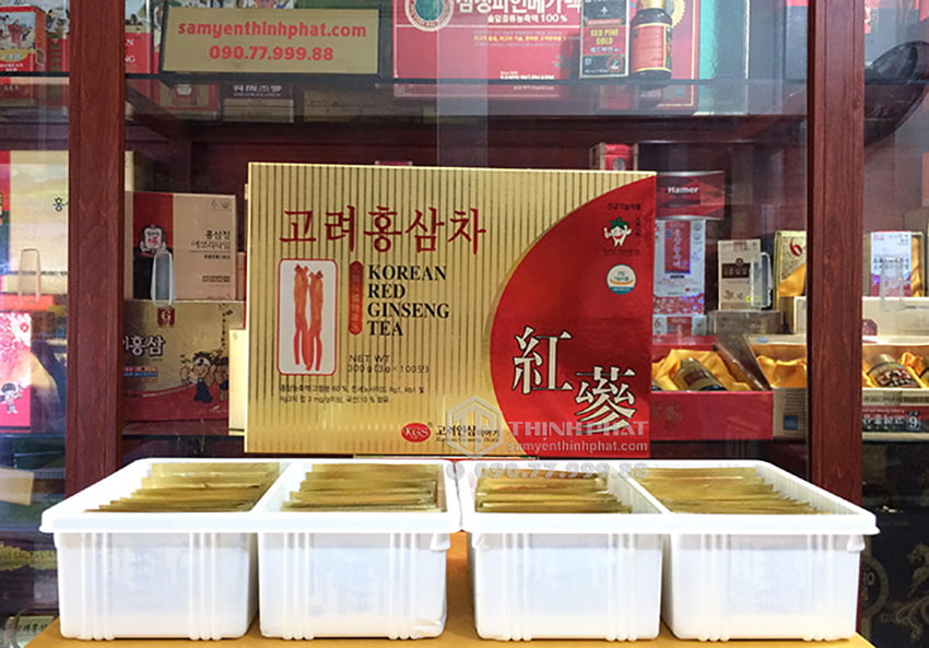 Trà sâm Hàn Quốc KGS hộp 100 gói