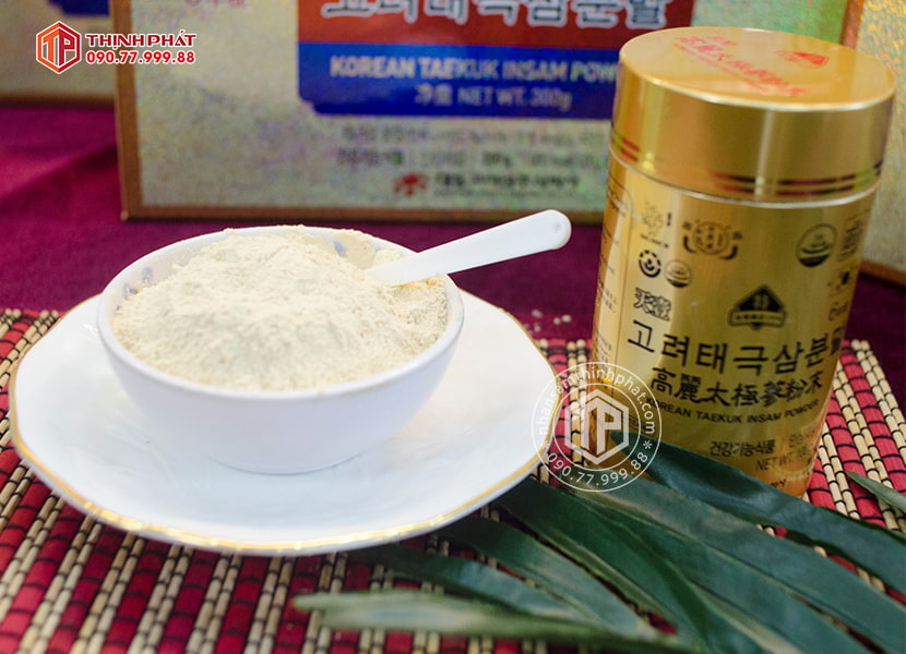 Bột thái cực sâm Hàn Quốc Daedong lọ 100g Bột thái cực sâm Hàn Quốc Daedong lọ 100g