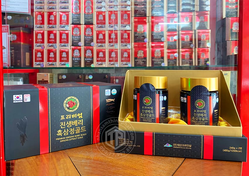 Cao hắc sâm Hàn Quốc cao cấp Daesan 2 lọ x 240g Cao hắc sâm Hàn Quốc cao cấp Daesan 2 lọ x 240g