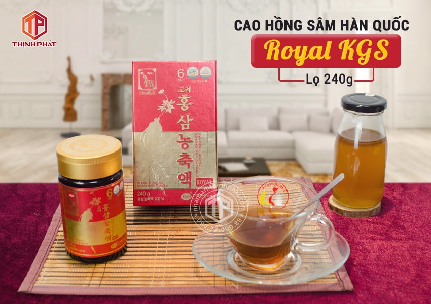 Cao hồng sâm Hàn Quốc Royal KGS cao cấp 240g Cao hồng sâm Hàn Quốc Royal KGS cao cấp 240g