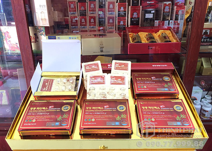 Viên Tinh Dầu Thông Đỏ Hàn Quốc Kwangdong Chính hãng 120 Viên Cao cấp chất lượng