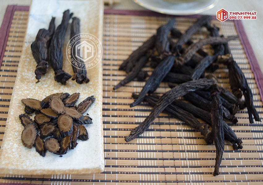 Hắc sâm củ khô 300g hộp thiếc chính hãng Deadong Hàn Quốc
