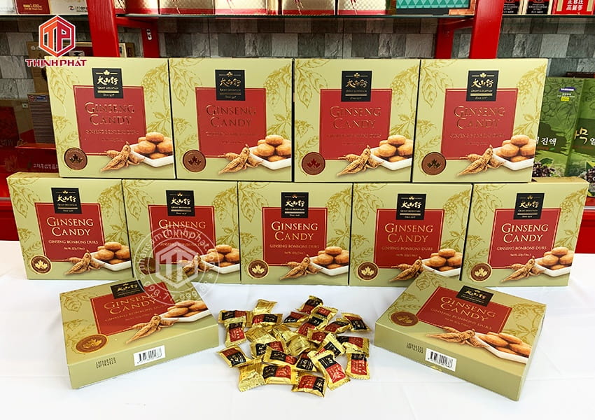 Kẹo nhân sâm cao cấp hộp 227g ít đường