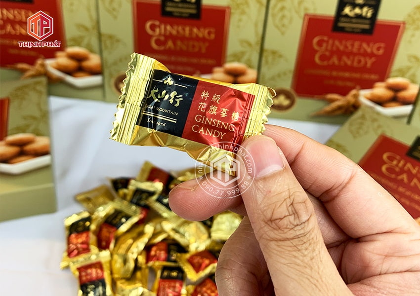 Kẹo nhân sâm cao cấp hộp 227g ít đường