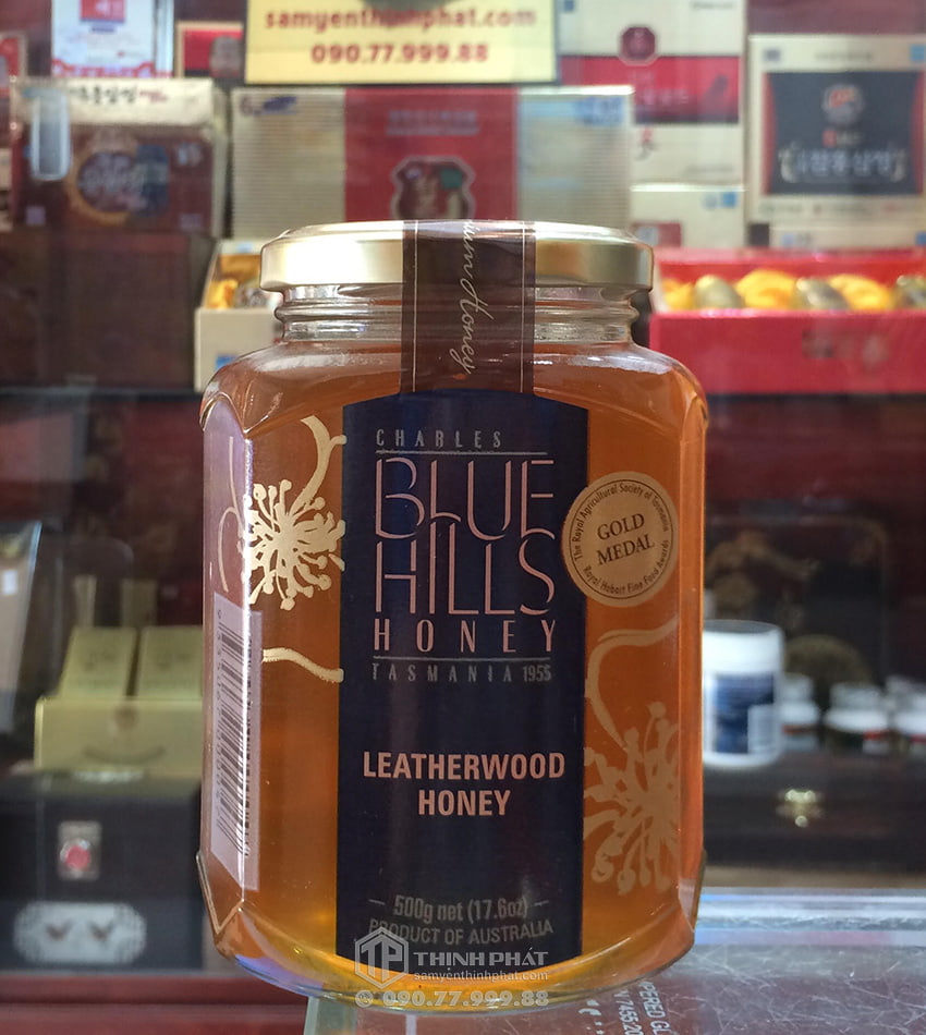 Mật ong Leatherwood vùng Tasmania lọ 500g nhập khẩu từ Úc