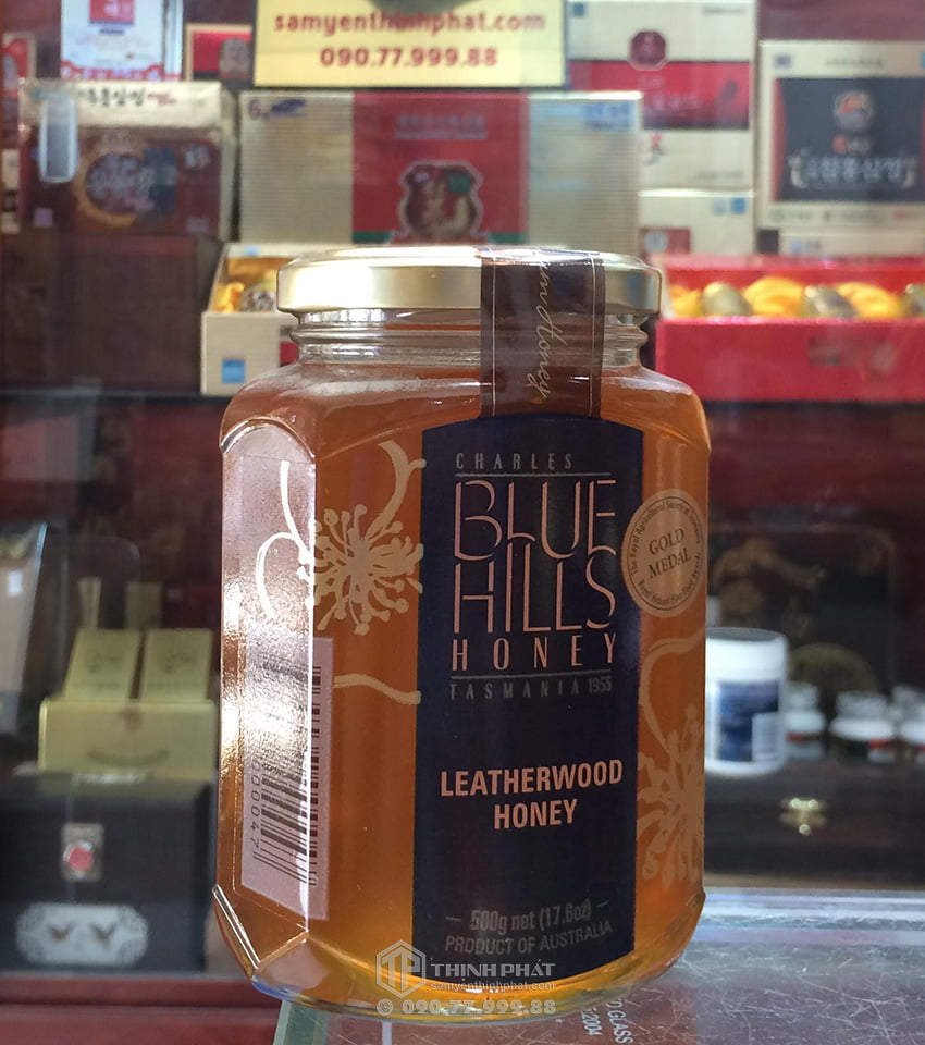 Mật ong Leatherwood vùng Tasmania lọ 500g nhập khẩu từ Úc