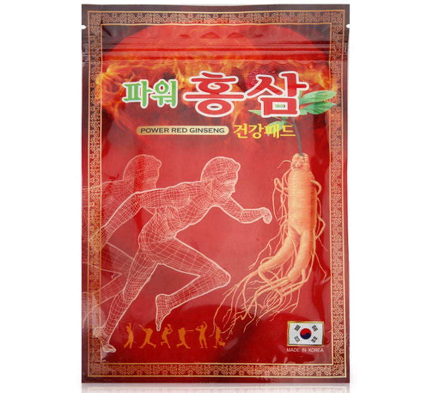 Cao dán hồng sâm Hàn Quốc chống nhức mỏi - Gói đỏ
