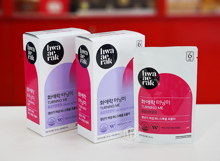 Nước Hồng Sâm Cao Cấp KGC cho nữ tuổi trung niên chính hãng 10 gói x 70ml