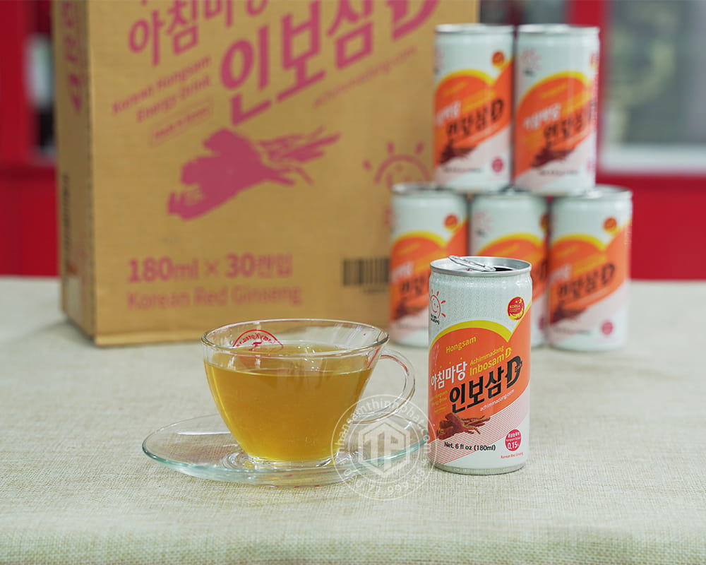 Nước hồng sâm lon Achimmadang Hàn Quốc 30 lon x 180ml