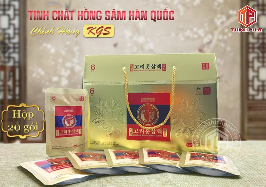 Tinh Chất Hồng Sâm Hàn Quốc Chính Hãng KGS 20 gói