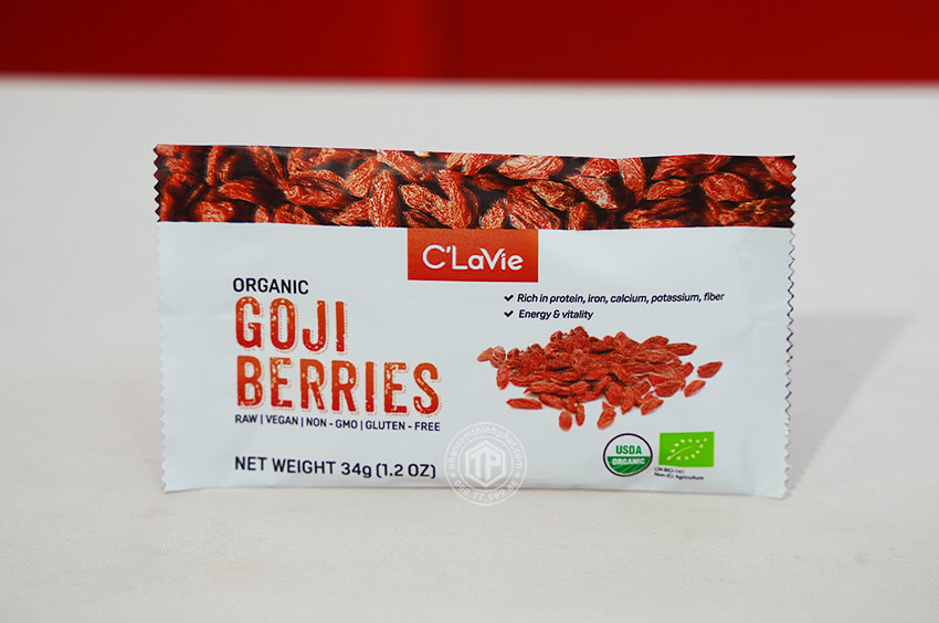 Kỷ tử hữu cơ Goji Berries túi 170g