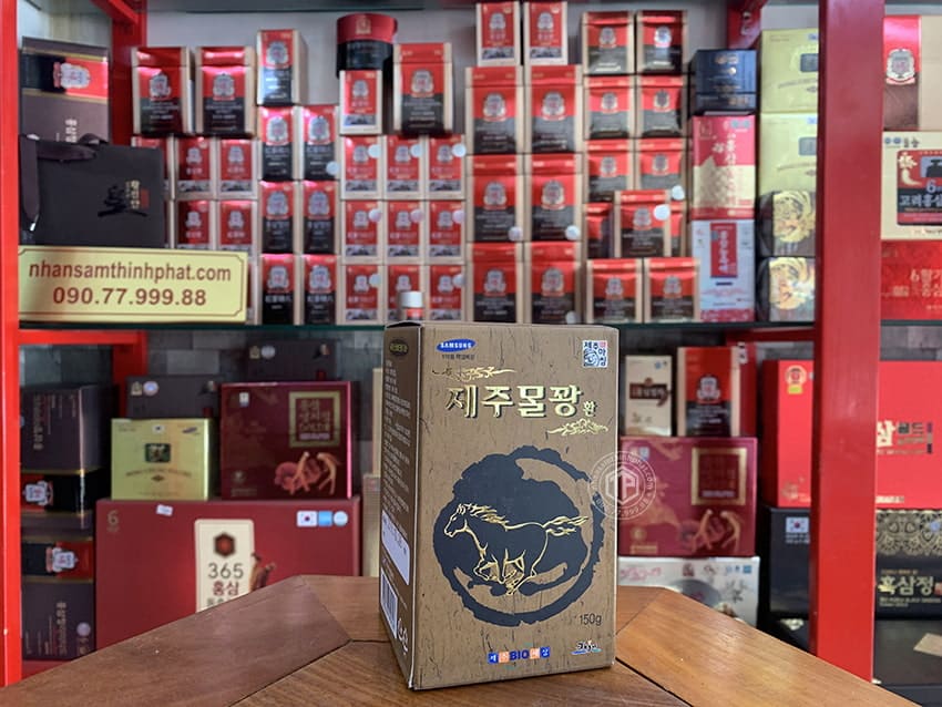 Viên cao ngựa bạch Hàn Quốc lọ 150g