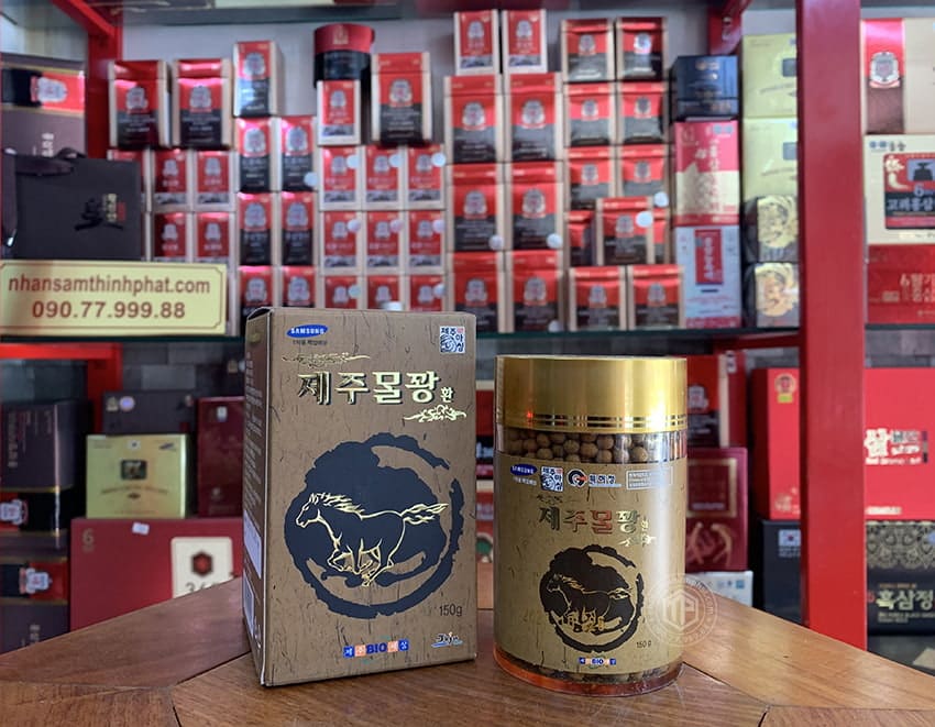 Viên cao ngựa bạch Hàn Quốc lọ 150g