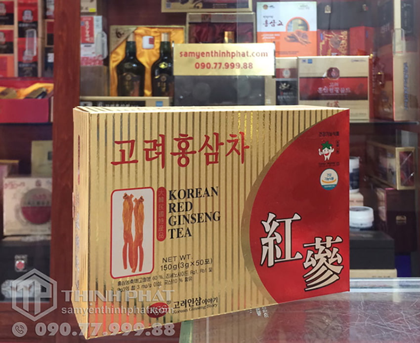Trà sâm Hàn Quốc KGS hộp 50 gói Trà sâm Hàn Quốc KGS hộp 50 gói
