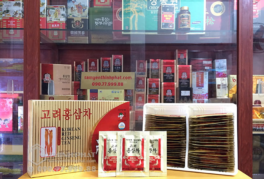 Trà sâm Hàn Quốc KGS hộp 50 gói Trà sâm Hàn Quốc KGS hộp 50 gói