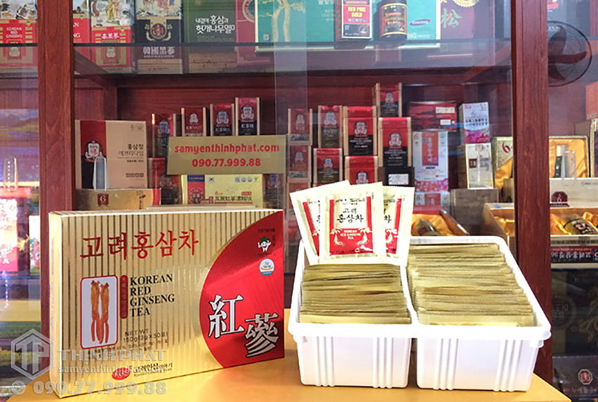Trà sâm Hàn Quốc KGS hộp 50 gói Trà sâm Hàn Quốc KGS hộp 50 gói