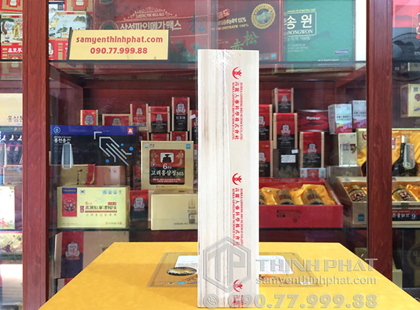 Trà linh chi hòa tan Hàn Quốc hộp gỗ 100 gói Trà linh chi hòa tan Hàn Quốc hộp gỗ 100 gói