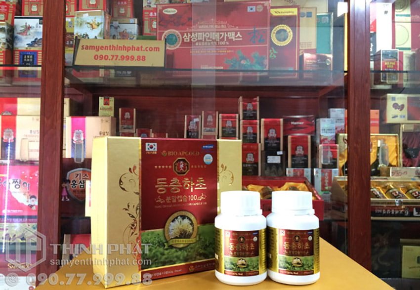 Viên đông trùng hạ thảo Hàn Quốc hộp 120 viên