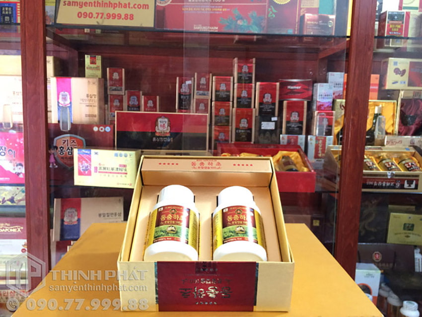 Viên đông trùng hạ thảo Hàn Quốc hộp 120 viên